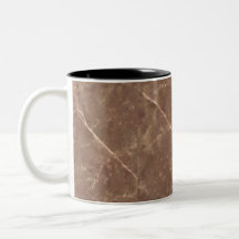 Brown Marbled Mug