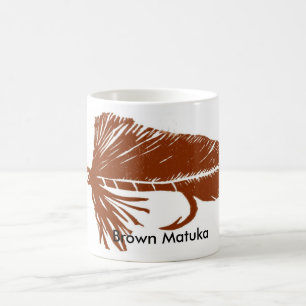 "Brown Matuka" Classic Trout Fly Mug