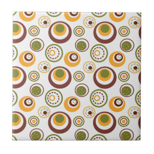 Brown MCM Jawbreakers Tile