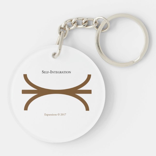 Brown Merger Keychain (Back)