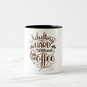 Brown Modern Coffee Mug