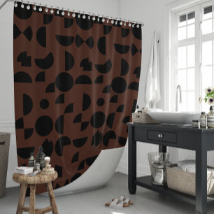 Brown Modern Elegant Geometric Tribal