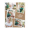 Brown modern multi photo family home decor gift
