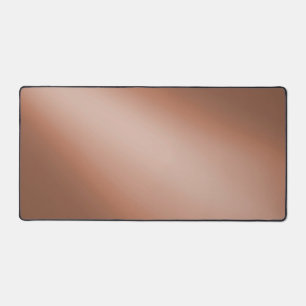 Brown moonlight ombre desk mat