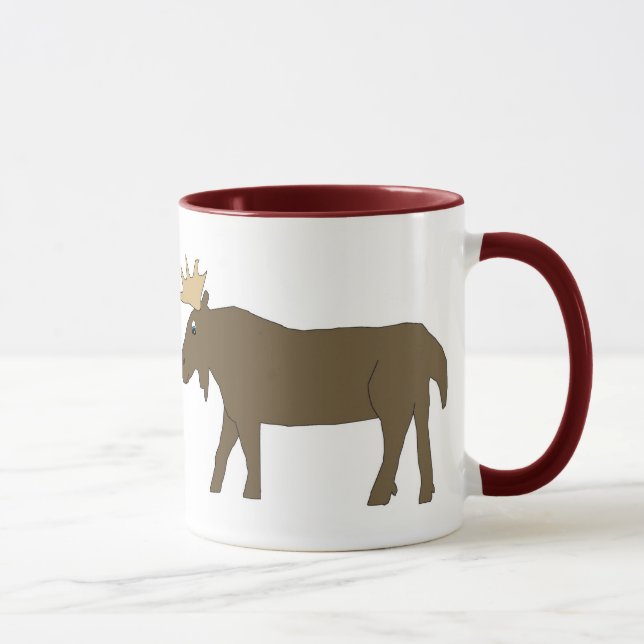 Brown Moose mug (Right)