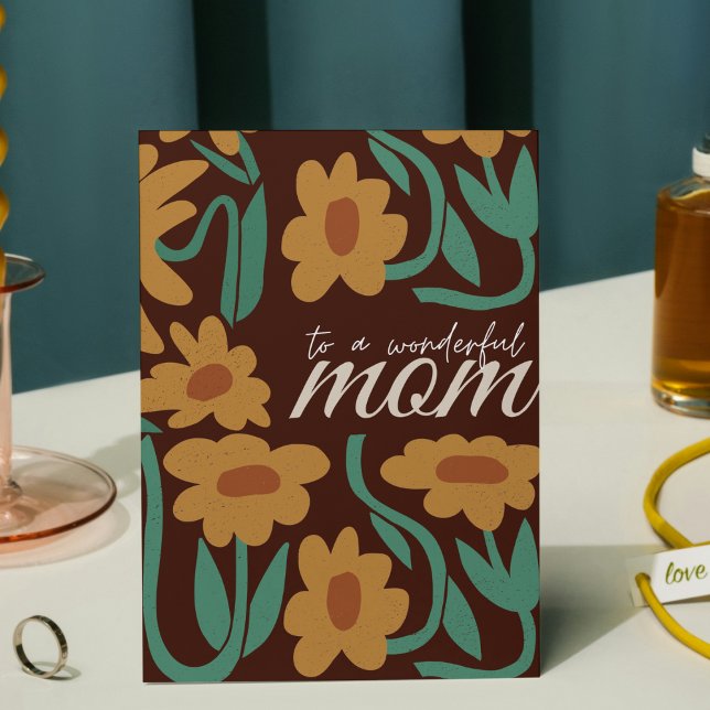 Brown Mother's Day Postcard (Creator Uploaded)