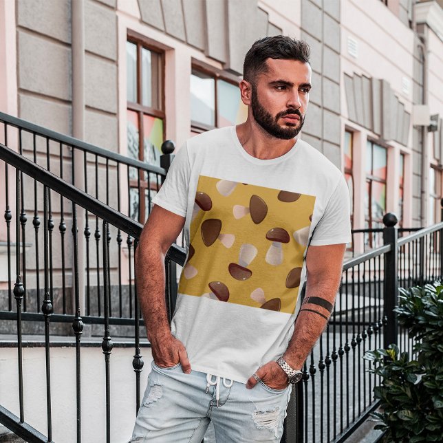 Brown Mushrooms T-Shirt (Creator Uploaded)
