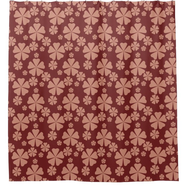 Brown Muted Floral Abstract Pattern (Front)