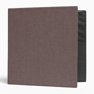 Brown Nature Linen Fabric Texture Minimalist Blank Binder