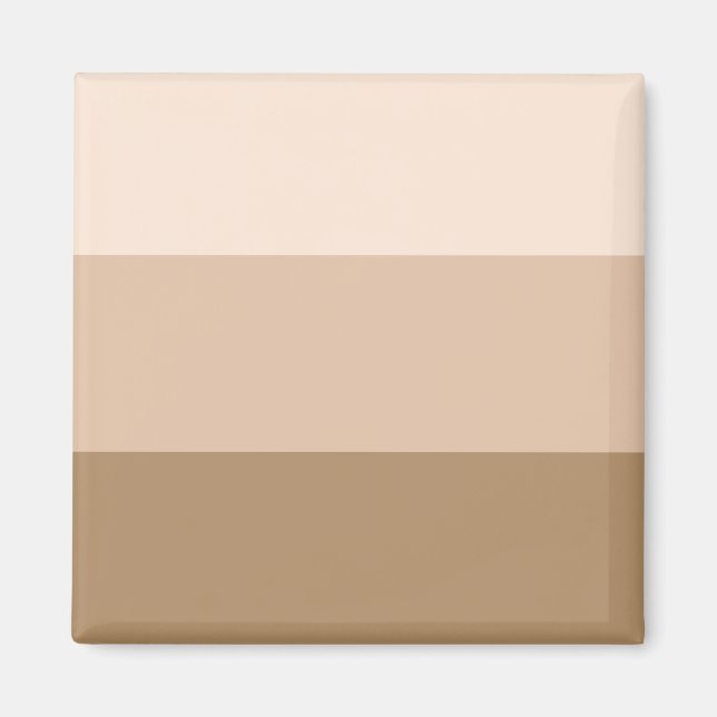 Brown Ombre Striped Magnet (Front)