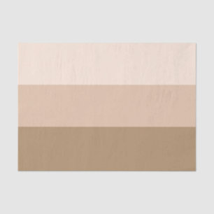 Brown Ombre Striped Tissue Paper