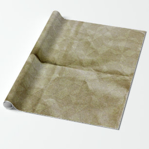 Brown paper wrinkle. Crease the paper. Background