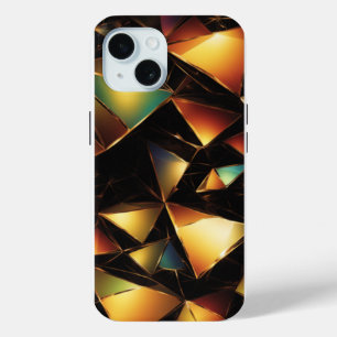 brown pattern ,  iPhone 15 case