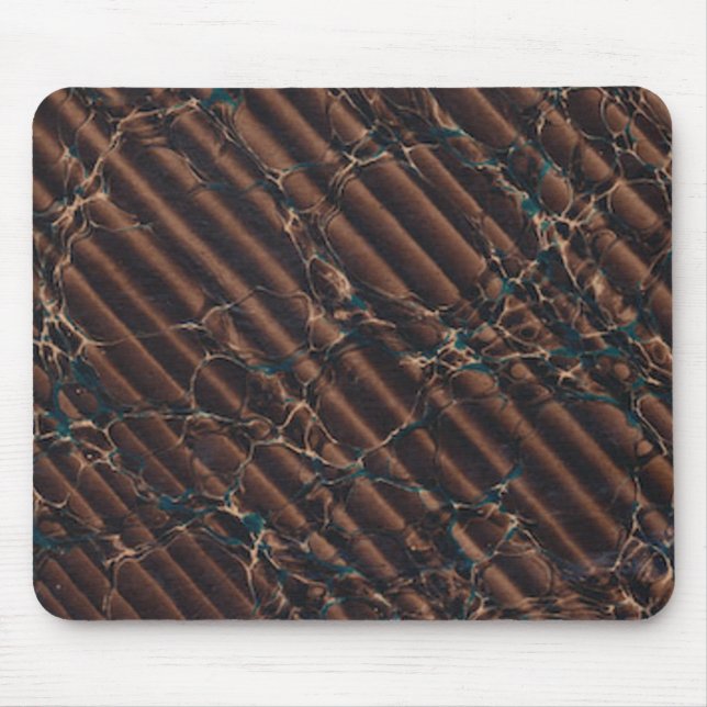 Brown Pattern Mouse Pad (Front)