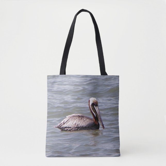 Brown Pelican all over bag (Front)