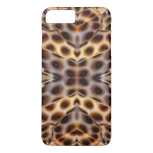 Brown pheasant feather kaleidoscope Case-Mate iPhone case