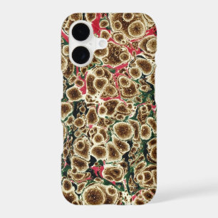 Brown, Pink And Green Marbleized Design Case-Mate