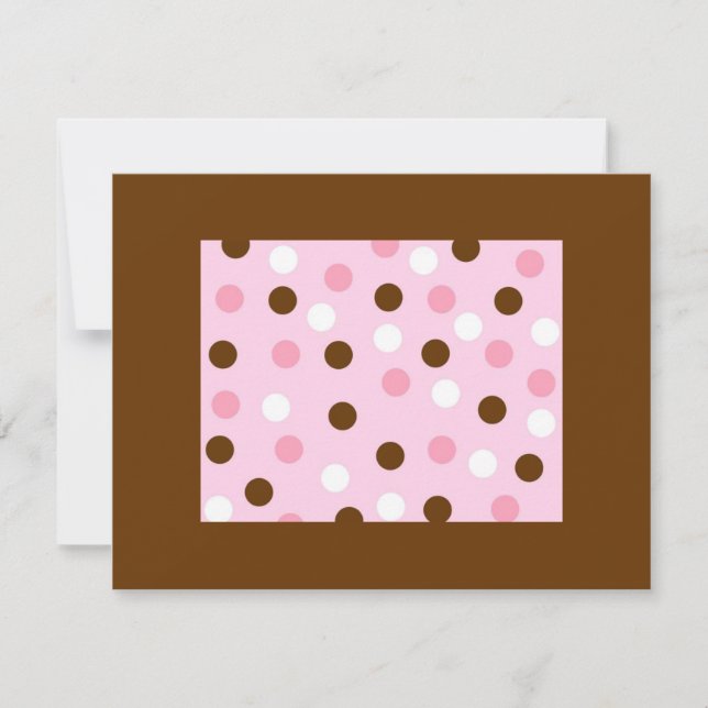 Brown & Pink Polka Dots (Front)