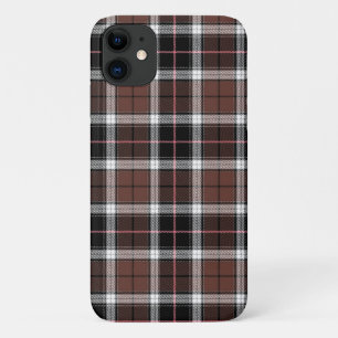 Brown Plaid iPhone 11 Case