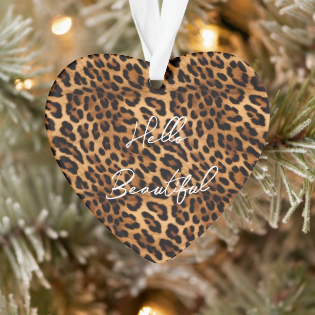 Brown Poster de animal Leopard (Arbre)