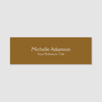 Brown Professional Plain Modern