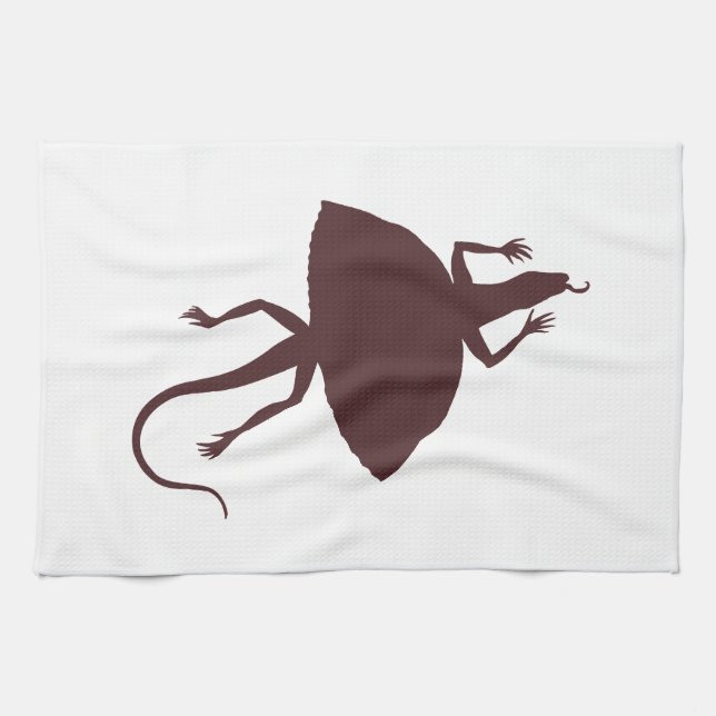 Brown reptile kitchen towel (Horizontal)