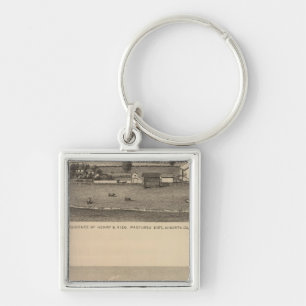 Brown residences, Augusta County Keychain