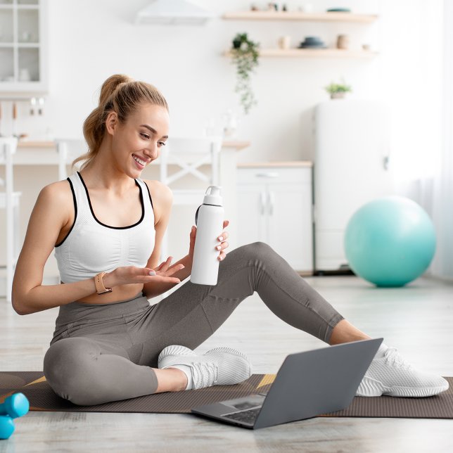 brown retro circles yoga mat (Creator Uploaded)