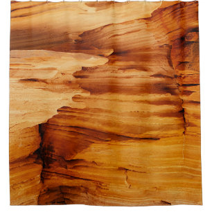 Brown rock formation