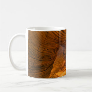 Brown rock formation coffee mug