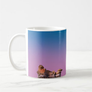 BROWN ROCK FORMATION COFFEE MUG