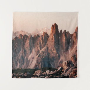 BROWN ROCK FORMATION DURING DAYTIME TAPESTRY