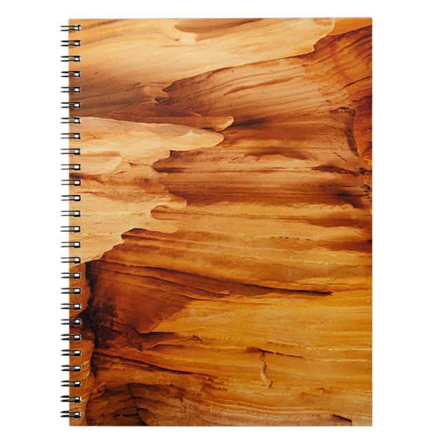 Brown rock formation notebook (Front)