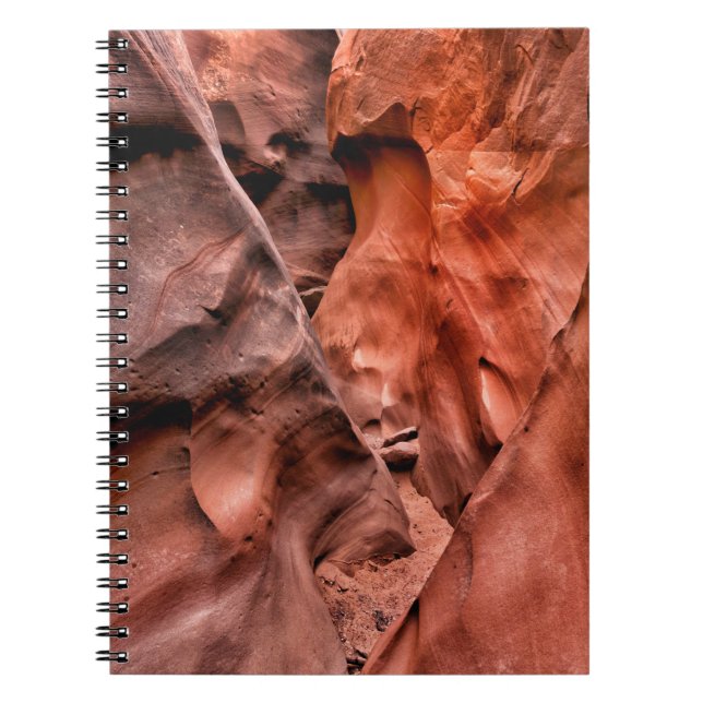 Brown rock formations notebook (Front)