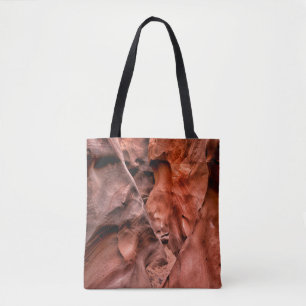 Brown rock formations tote bag