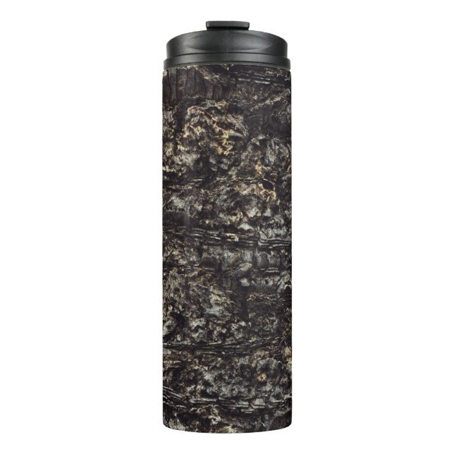 Brown rock thermal tumbler (Front)