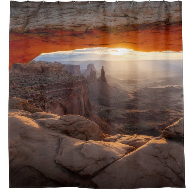 BROWN ROCKY MOUNTAIN DURING SUNSET (Front)