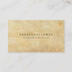 Brown Rustic Business Card