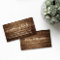 Brown Rustic Wood, Script Wedding Website Details