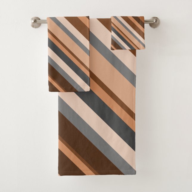 Brown rustique, terreux, beige et gris (En situation)