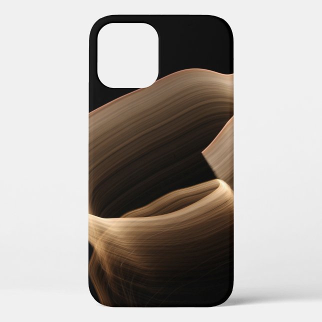 Brown silk Case-Mate iPhone case (Back)