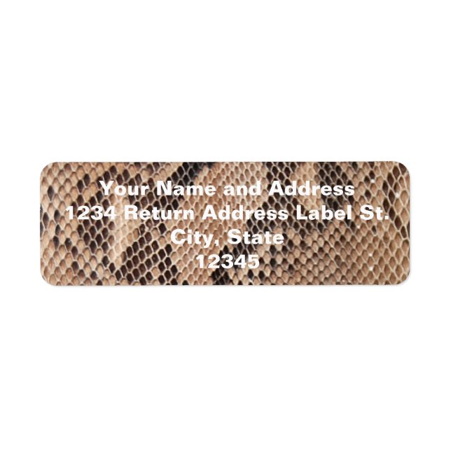 Brown Snakeskin Look (Front)