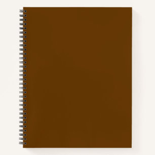 Brown (solid colour)  notebook