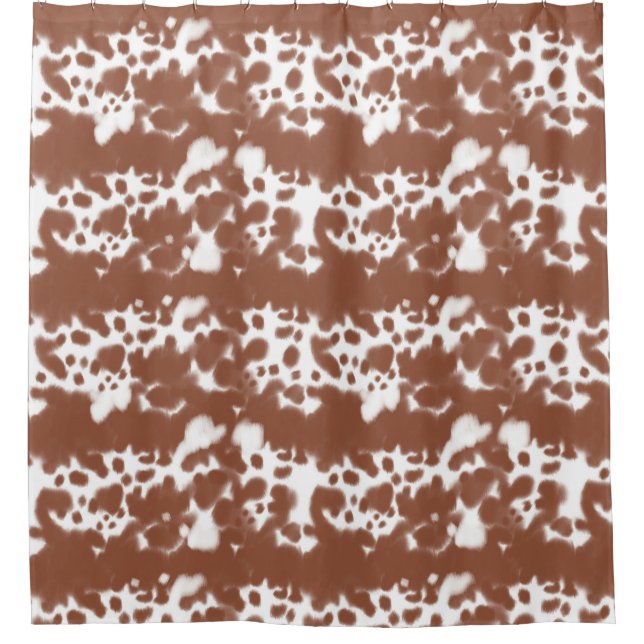 Brown spotted cow hide (Front)