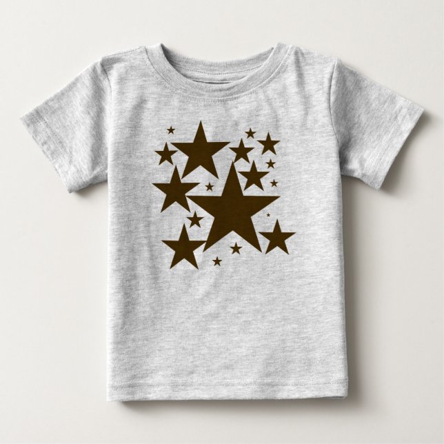 Brown Star T-Shirt (Front)