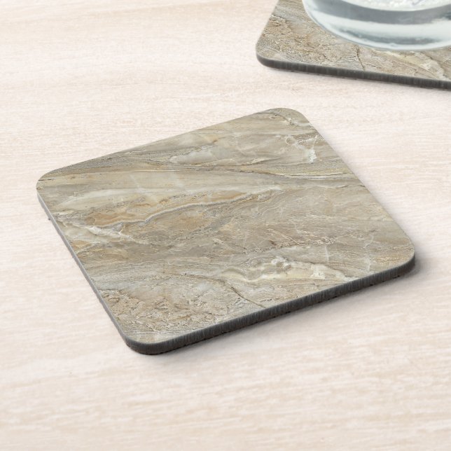Brown stone texture coaster (Left Side)