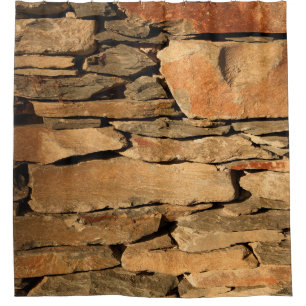 Brown stone wall