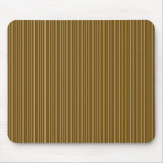 Brown Stripes Mouse Pad