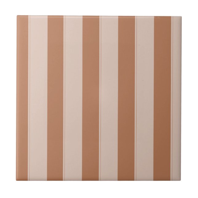Brown stripes on tile (Front)