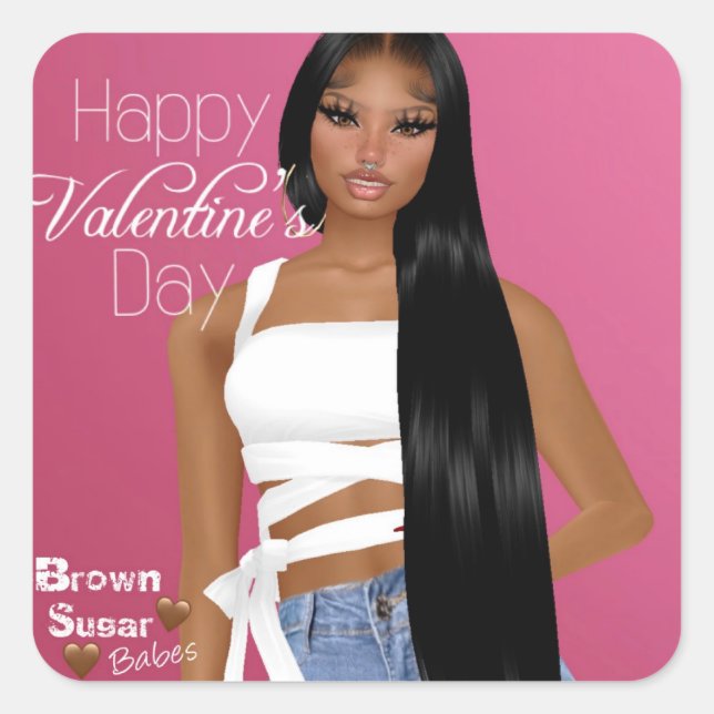 Brown Sugar Babes Stickers 10 (Front)